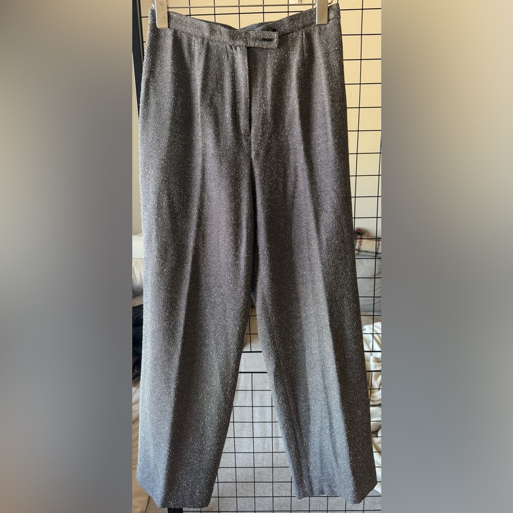 Style & Co. Black and White Patterned Trousers